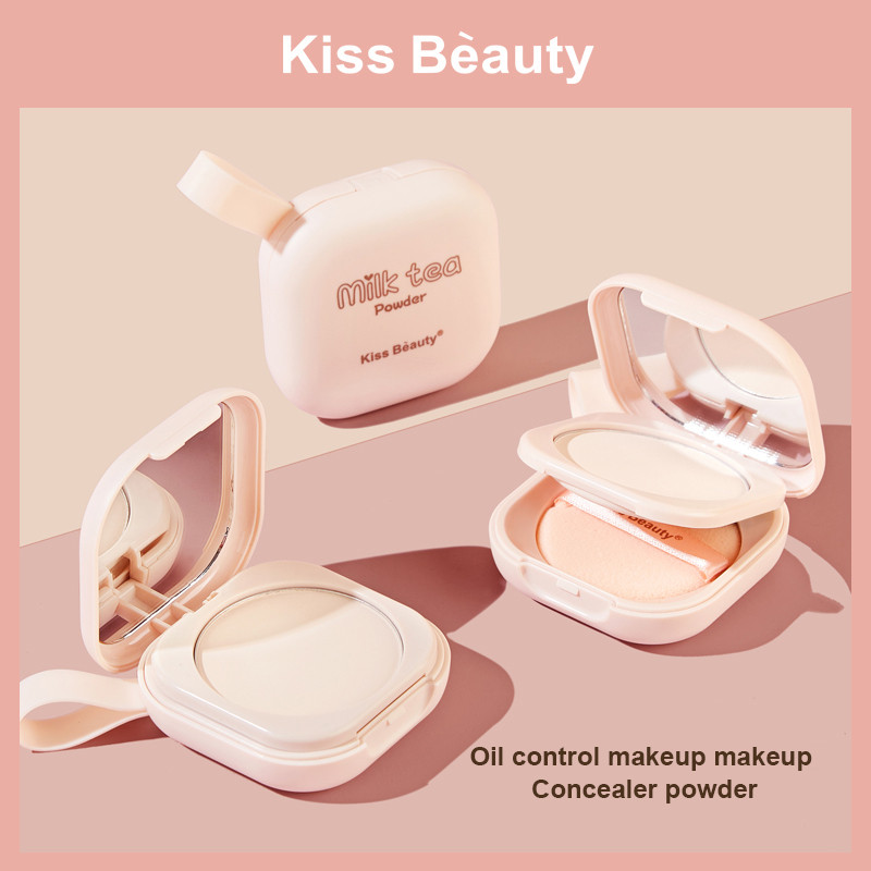 KISS BEAUTY Loose Powder Oil Control กันน้ํา Make Face White Skin Finish Contour Powder Il Control L