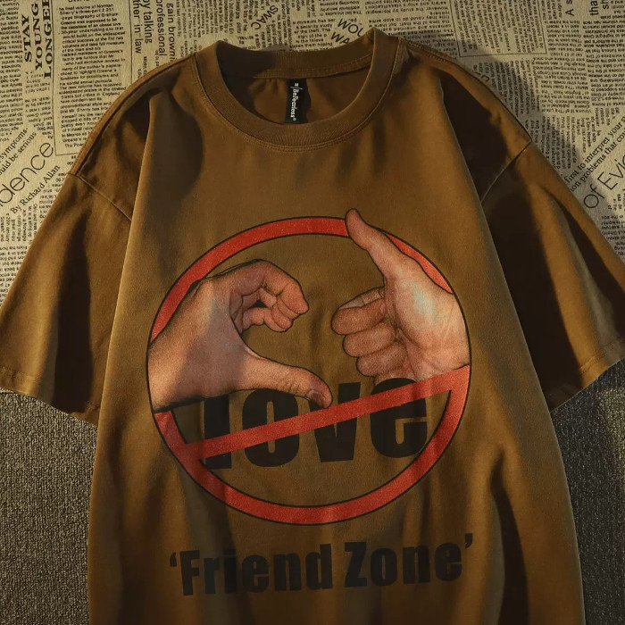 COD [240g Tight-220g ผ้าฝ้ายแท้] เสื้อยืดแขนสั้นพิมพ์ลายผ้าฝ้ายหลวม Slimmer ดู All-Match Top ins อิน