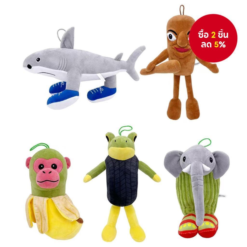 ของเล่นตุ๊กตารับอรุณ Tung Tung Sahur สไตล์อิตาลี Juguete Tralalero Tralala Tung Tung Sahur ของเล่นตุ