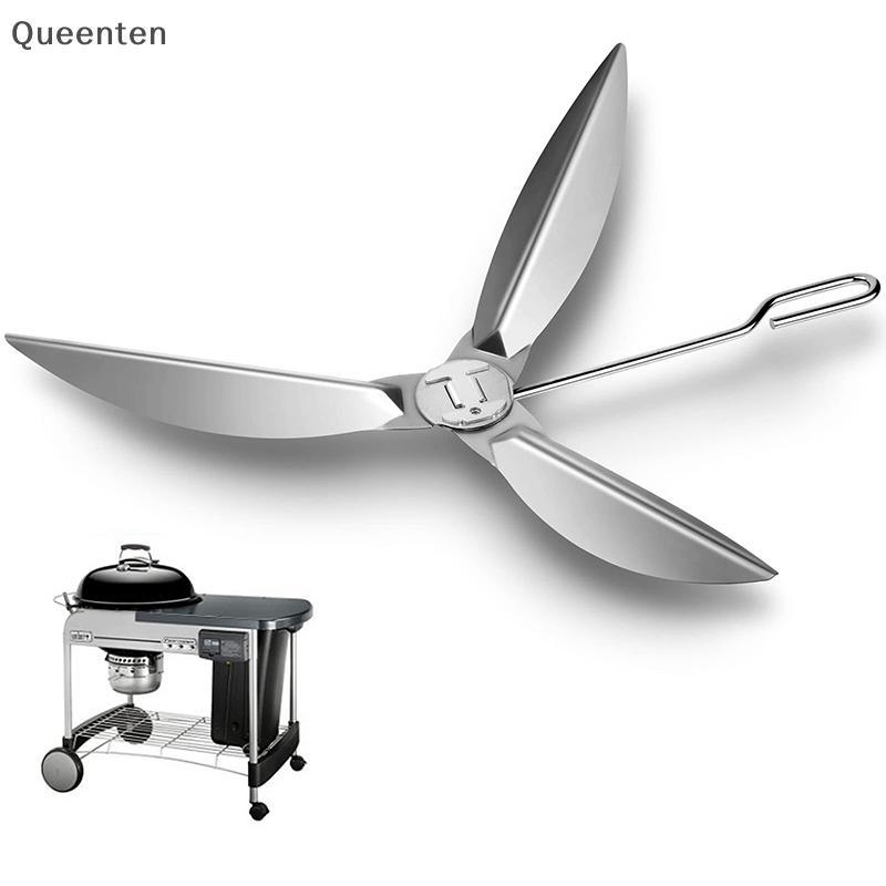 Queenten One-Touch Cleaning System Kit Design สําหรับ Weber Kettle Grill, สําหรับ 7444 Weber Grill อ