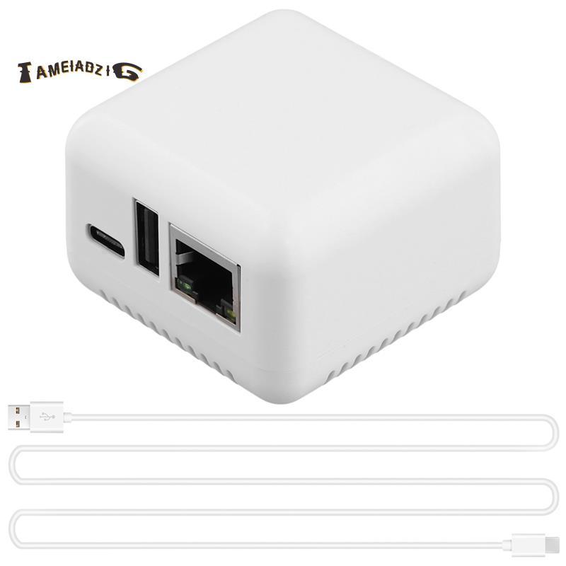 [คุณภาพ T]P330 Mini Print Server USB 2.0 Cable Connection Easy Printing,Mini NP330 Cloud Print Serve