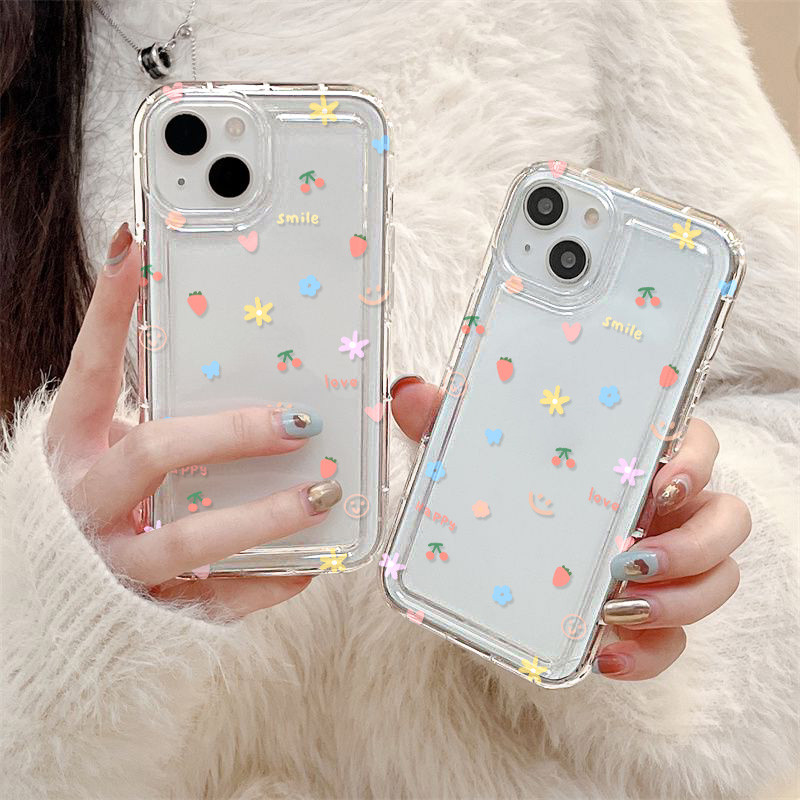 เคส For Vivo V40 V21 V27 V25 Pro Y11 2019 Y20 Y17 Y36 Y33S Y27 Y22 2022 Y15 ลวดลายน่ารัก ซิลิโคนอ่อนนุ่ม TPUเคสโทรศัพท์ - รูปที่ 3