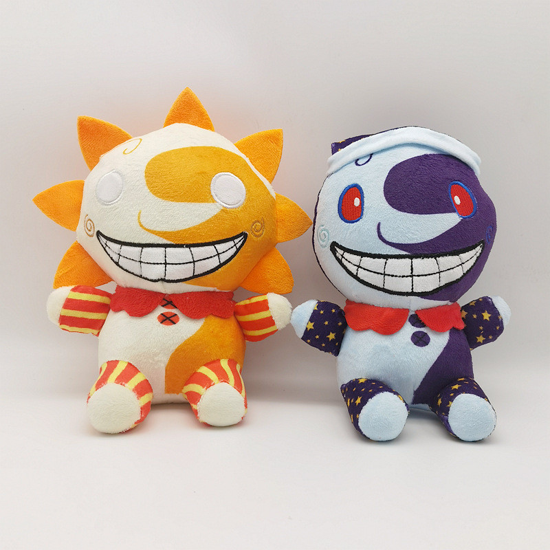 Sundrop FNAF Final BOSS Clown ตุ๊กตาดวงอาทิตย์ตุ๊กตาการ์ตูนของเล่นตุ๊กตา