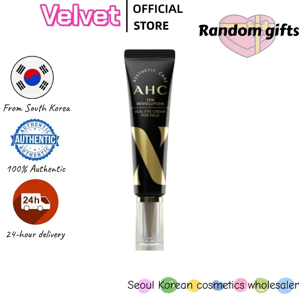 [AHC] Ten Revolution Real Eye Cream For Face 30ml Season 10 Face Eye Cream อัพเกรด Perfect Skin Care