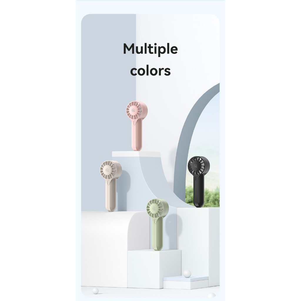 USAMS ZB288 พัดลมมือถือ พกพา High-speed Handheld Mini Fan 1200mAh - รูปที่ 2