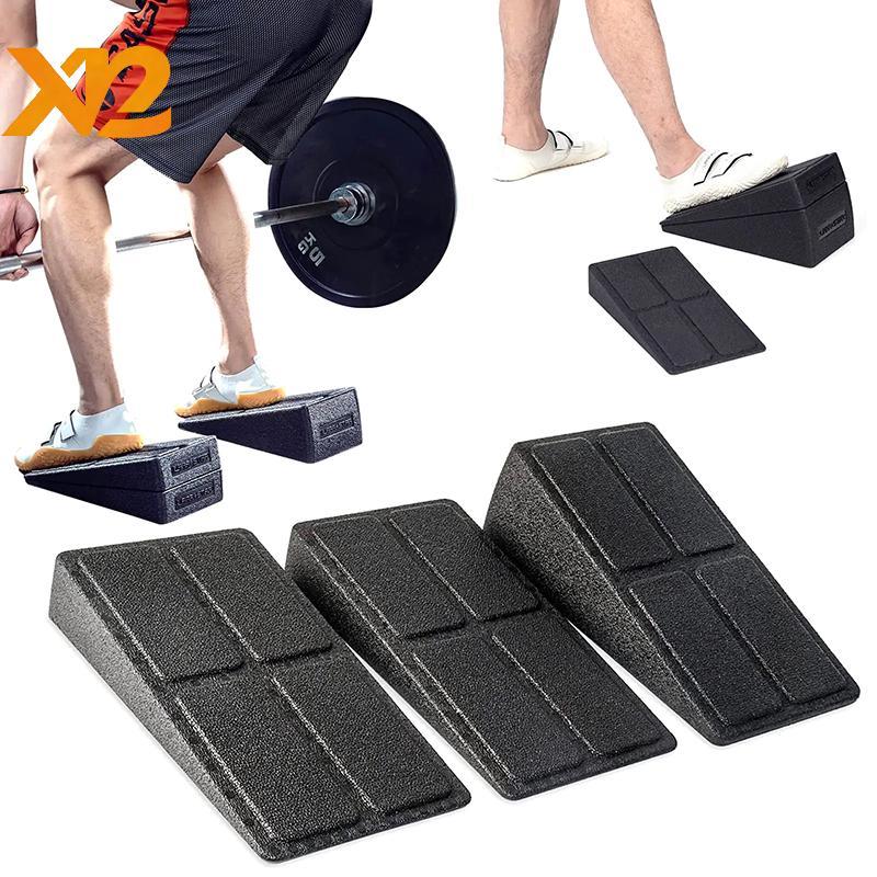 [XXNZMM] 3 ชิ้น Squat Wedge Blo ปรับลื่น Squat Ramp Deadlift Wedge Calf Stretcher Slant Board Streng