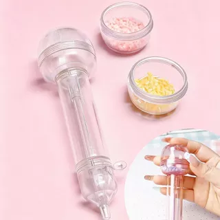 SKIIJ ลูกปัดตําแหน่งปากกา,อัตโนมัติกด Perler Hama ปากกาลูกปัด, Creative Crafts Maker 2.6 มม.เคล็ดลับ DIY ลูกปัดหัตถกรรมโครงการฟิวส์ลูกปัดปากกาเด็ก