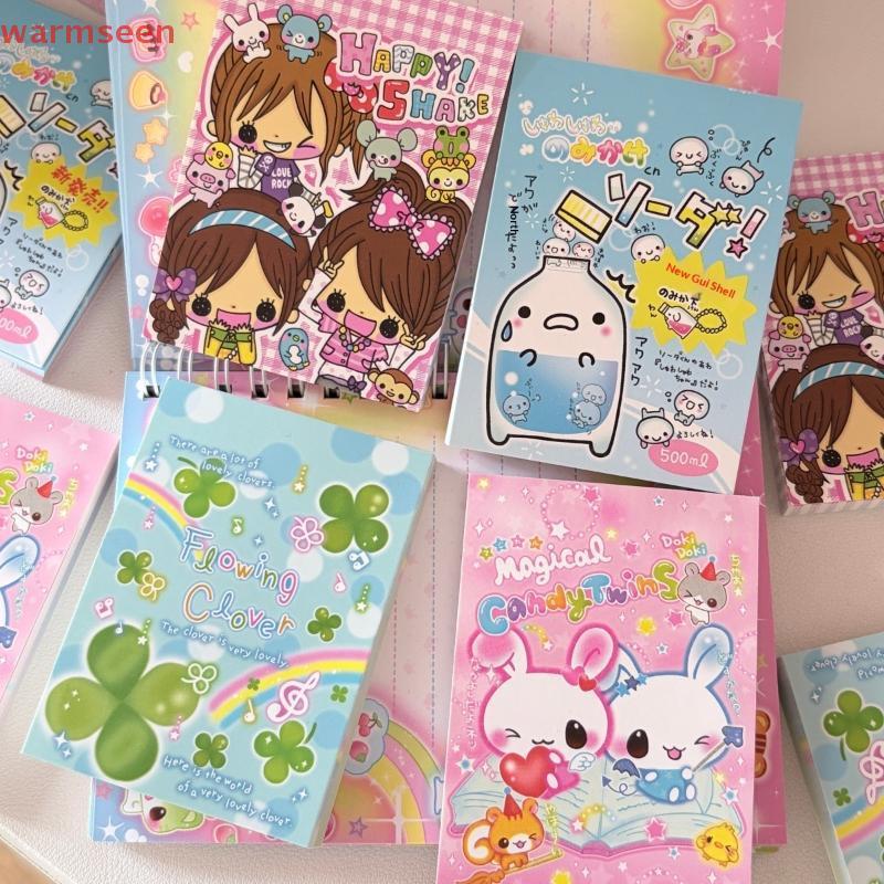 (อบอุ่น) 70Sheepts น่ารัก Retro สไตล์ญี่ปุ่นสาว Stiy Scrapbooking Pads ข้อความกระดาษ Notepad โรงเรียนเครื่องเขียน