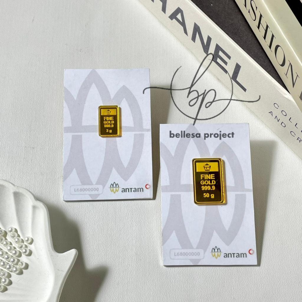 REPLICA ANTAM GOLD ACRYLIC PRECIOUS METAL PAPER REPLICA CARD BM52