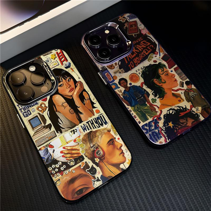 เคสไอโฟน11 เทพธิดาย้อนยุค สำหรับ IPhone 17 11 16 12 15 14 13 Pro Max XR X XS Max 14 8 7 15 16 Plus