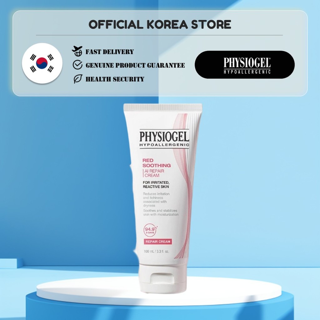 [PHYSIOGEL] Red Soothing AI Repair Cream 100ml/ ครีมบํารุงผิวหน้า / จากเกาหลี