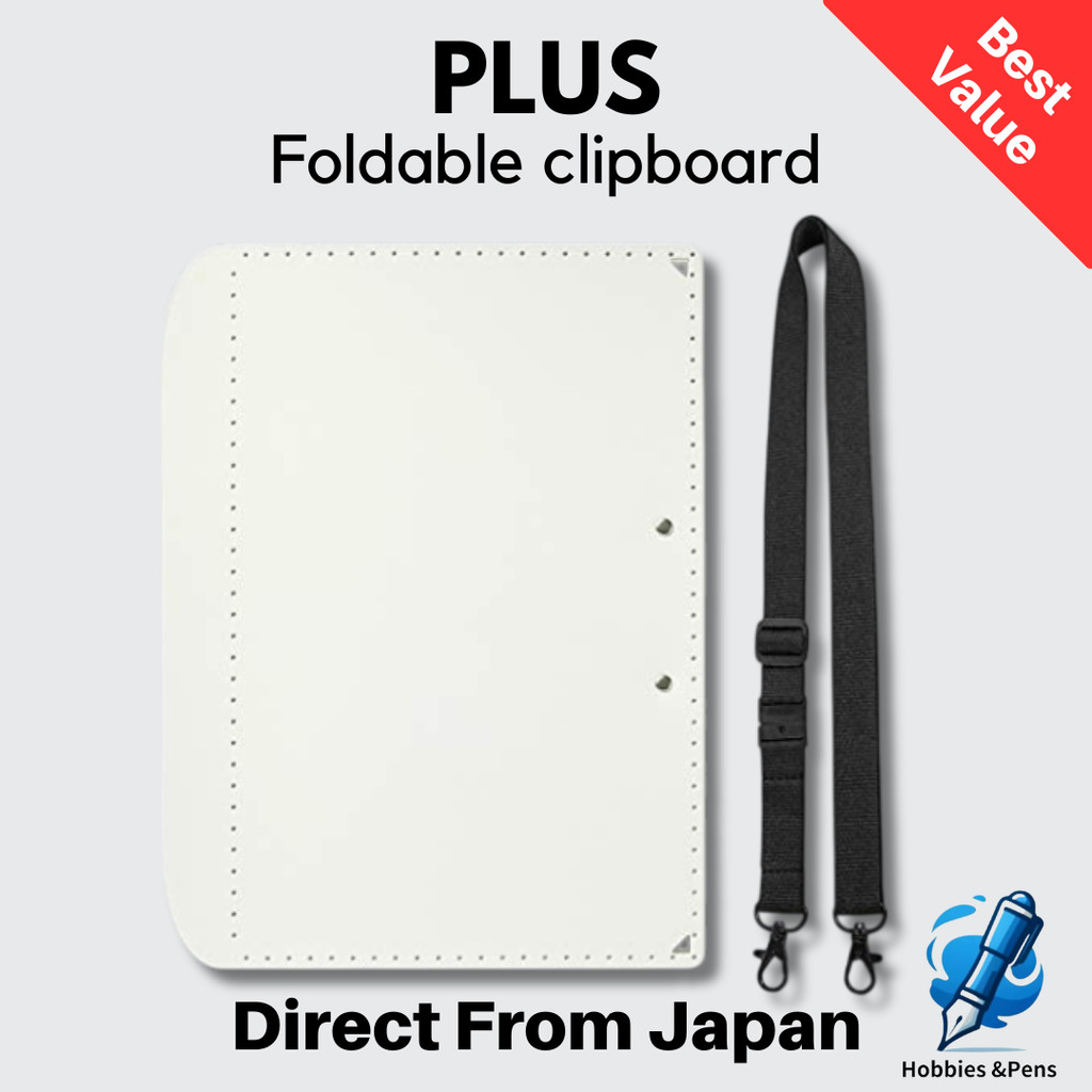 Plus Foldable Clipboard Lightweight Writing Board for A4 A3 Papers 1 pc