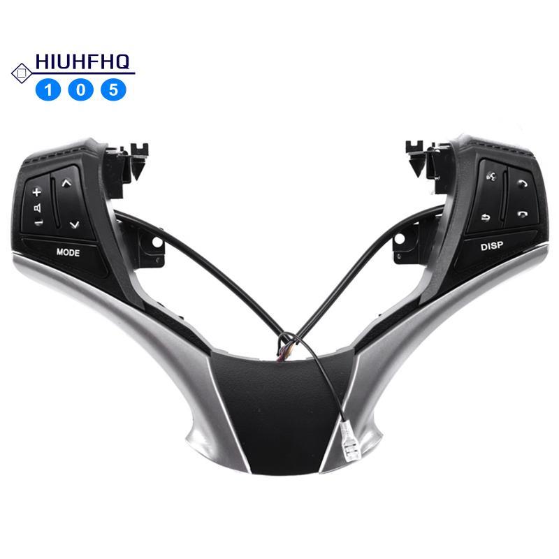 Hiuhfhq106สวิตช์ควบคุมเสียง 84250-0D120 84250-0D120-E0 พวงมาลัยมัลติฟังก์ชั่น Fit สําหรับ 2013-2016 