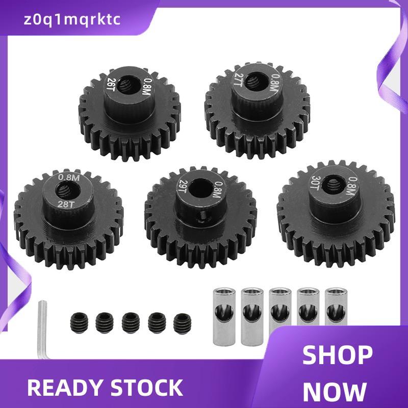 z0q1mqrktcide 0.8M ชุดเกียร์มอเตอร์สําหรับ 1/10 RC Rigs Crawler Capra F9 SCX10 III AR45P เพลาอะไหล่อ