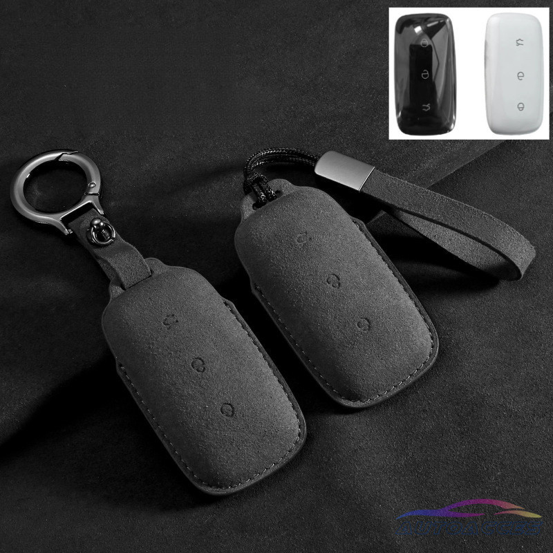 หนังกุญแจรถสําหรับ Geely EX5 Pro EX5 Max Geely EX5 SUV ev Remote Key ผู้ถือ Key Fob ฝาครอบ