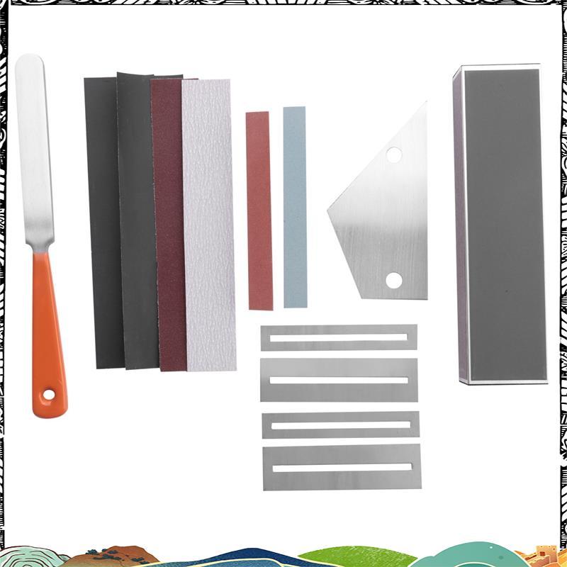 Super 13 ชิ้นกีตาร์ Luthier เครื่องมือกีตาร์ Fret ไฟล์กีตาร์ Fret Leveling Beam Fingerboard Guard Fr