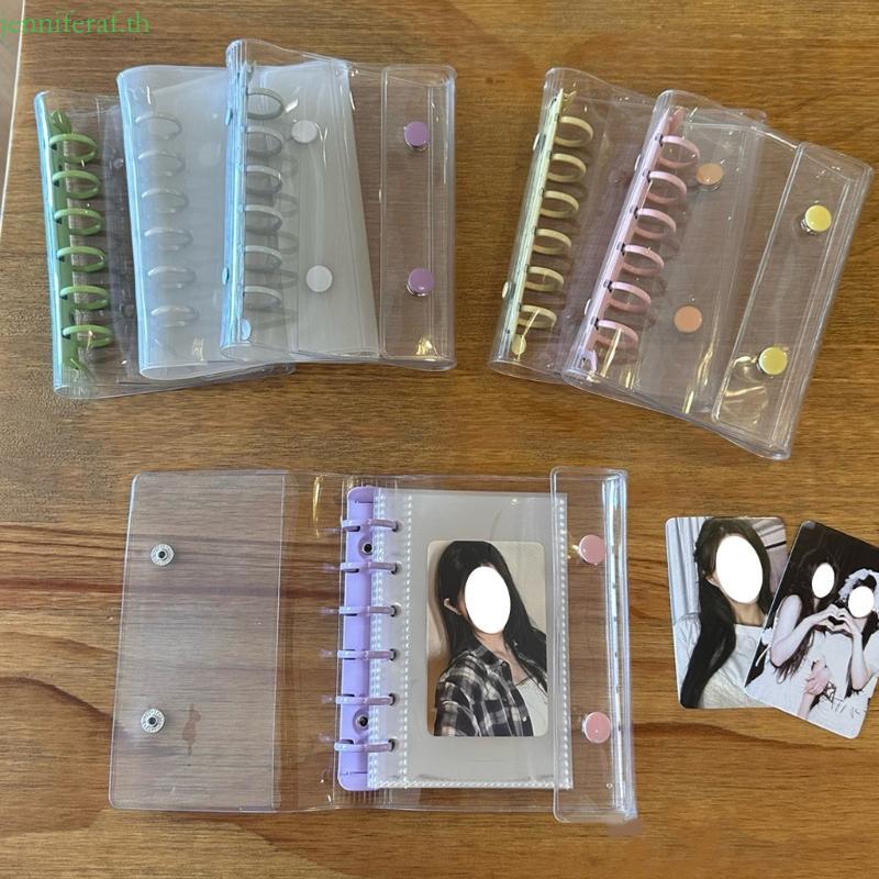 Jenniferf A7 ขนาดโน้ตบุ๊คที่ถอดออกได้หน้าเรียบเขียนกระดาษแหวน Bound Journal Planner สําหรับ Note และ