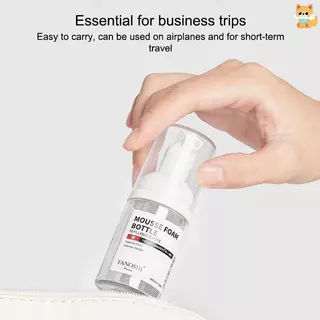 [VI] ขวดปั๊มโฟม Travel Foaming Dispenser สบู่มือ Lash Cleanser แชมพูมูสรีฟิลปั๊มคอนเทนเนอร์ TH