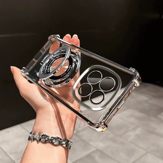 เคส Redmi Note 15 5G / Redmi Note15 ถุงลมนิรภัยสี่มุมป้องกันการตก เคสโทรศัพท์แบบใสพร้อมขายึด CDSJ