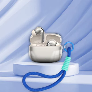 Stock ReadyCase สําหรับ Edifier EvoBuds Pro/Lolli Pro5 TPU ฝาครอบหูฟังแบบนุ่มโปร่งใสพร้อมเชือกมือ