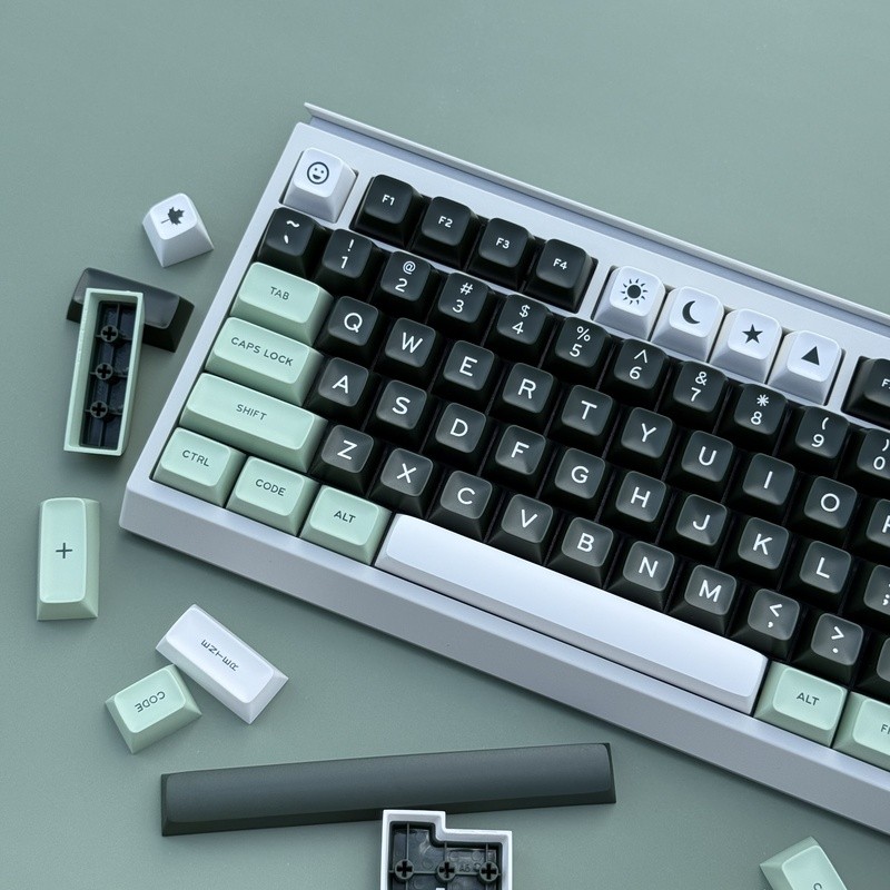 SA Profile Salon Keycaps ABS Double Shot 173 คีย์คีย์บอร์ดเครื่องกล Keycaps