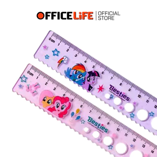 IIgen (อิเจน) ไม้บรรทัด ลายลิขสิทธิ์แท้ My Little Pony ขนาด 20 ซม. รุ่น YZ3559 / ขนาด 30 ซม. รุ่น YZ3553 ( 1 ชิ้น )