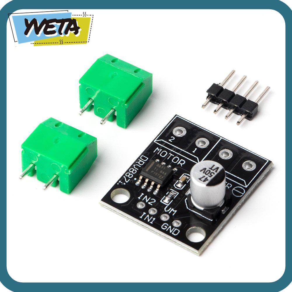 YVETA ไดร์เวอร์มอเตอร์, อะไหล่ 3.6A DC Motor Driver, Professional DRV8871 PWM ปรับไฟฟ้าควบคุมมอเตอร์