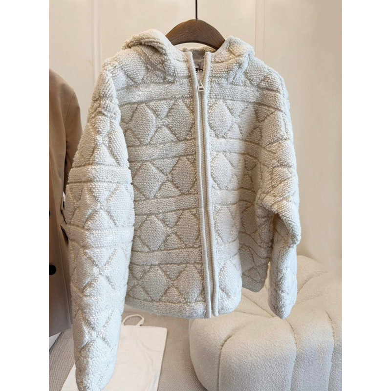 05FX DR* Women's Wool Blend Teng Grid Zipper Hooded Jacket Winter