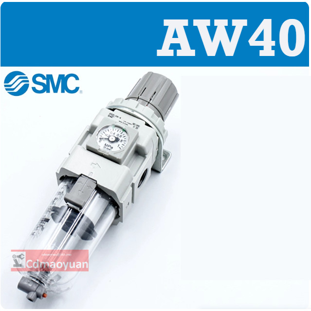 SMC กรองอากาศ AW40-03C-03BC-03CG-03CE-03BCG-03BCE-04H-04B-04G-04BG-04E-04BE-04D-BA วาล์วลดแรงดัน