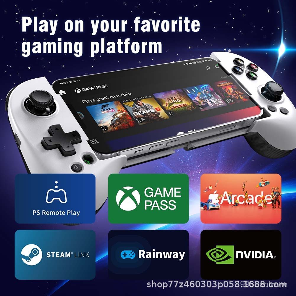 🔥ShanWanQ133P2คอนโทรลเลอร์เกมยืดหยุ่นสำหรับโทรศัพท์มือถือ PS4/PS5การสตรีม Xbox คลาวด์เกมมิ่งแอนดรอยด