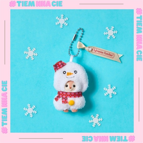 [Cies Shop] [AVAILABLE] SYLVANIAN FAMILIES SNOWMAN KEYCHAIN SP007702