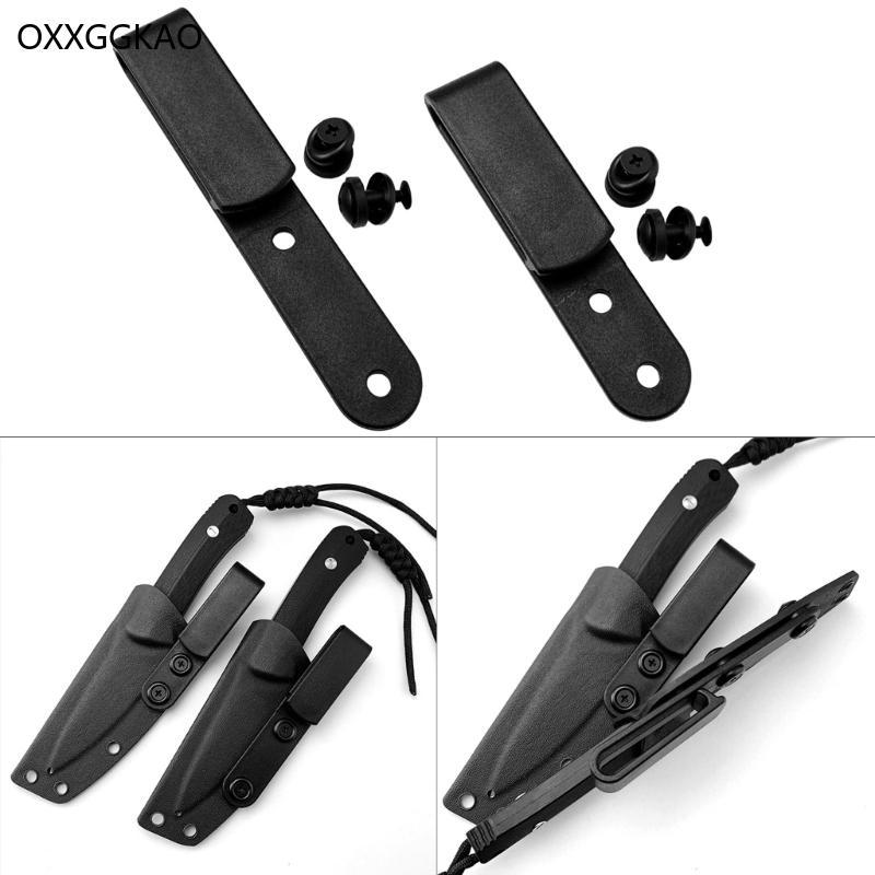 OXXGGKAO คลิปกระเป๋าถือ K กลางแจ้งพร้อมสกรูคลิปกระเป๋าเข็มขัดคลิปเอว Scabbard