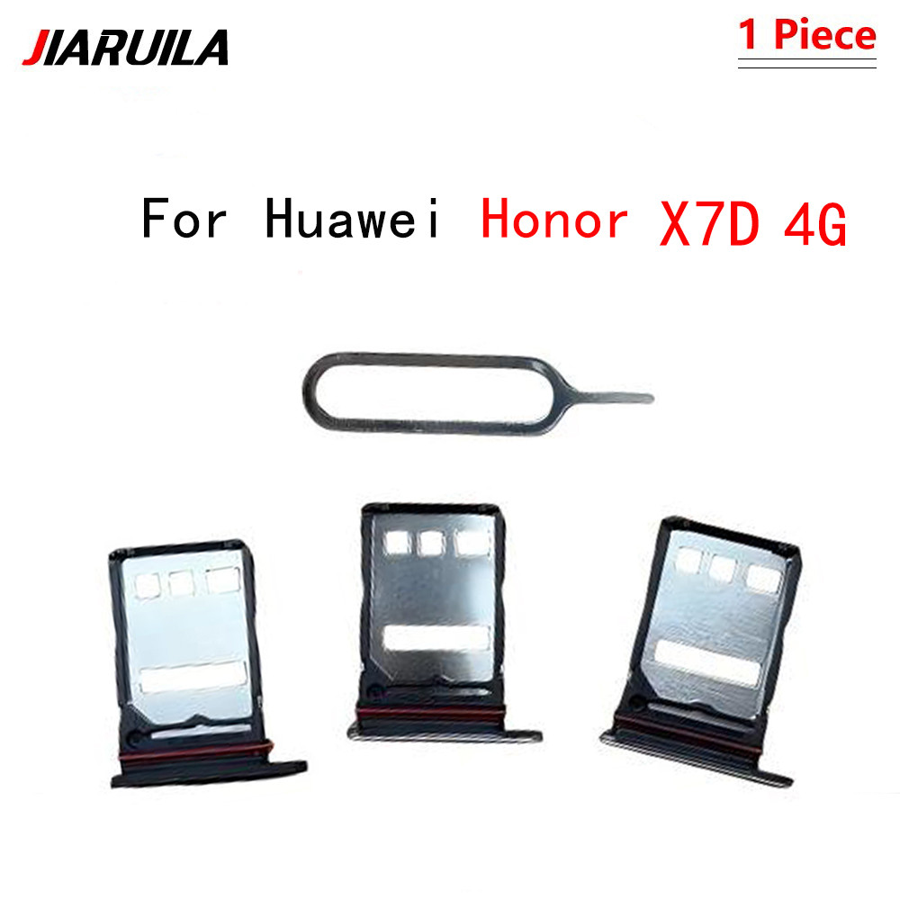 สําหรับ Huawei Honor X7D 4G ซิมการ์ดถาดผู้ถืออะแดปเตอร์ซ็อกเก็ตเปลี่ยนชิ้นส่วน