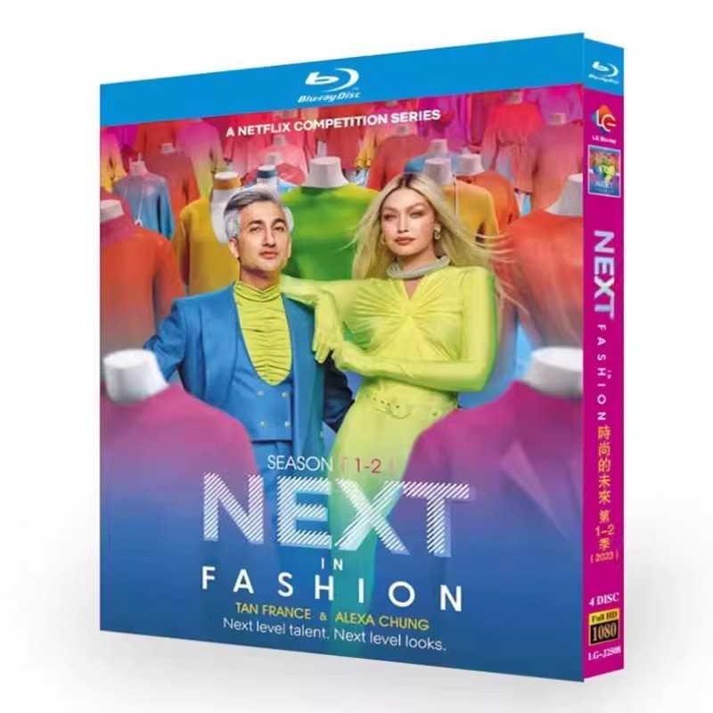 แผ่นดิสก์ Blu-ray Reality Show Next in Fashion Season 1-2 (2023) 4BD G002