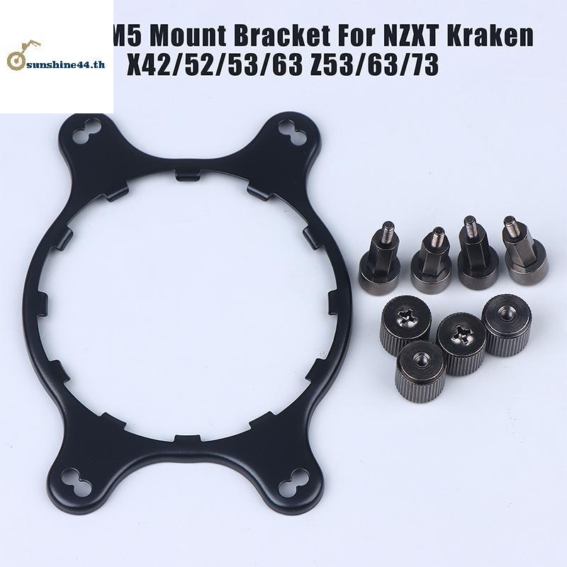 FOURSUN AM4 AM5 Mount Braet Stud Nut Kit สําหรับ NZXT Kraken X41 X42 X51 X52 X61 X62 X63 X72 X73 Z63