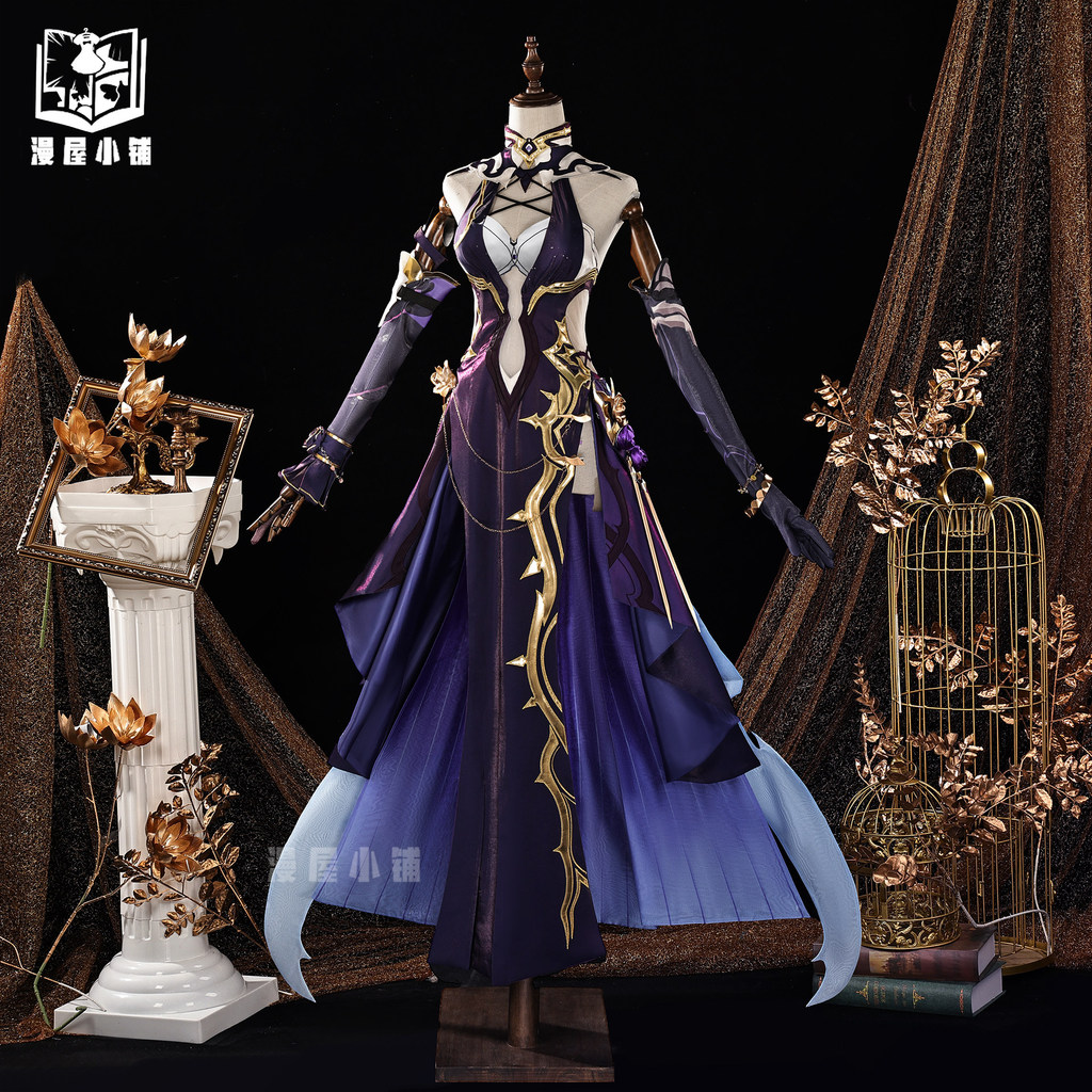 ชุดคอสเพลย์ Honkai 3 Rita Rossweisse พร้อมอุปกรณ์เสริม Gorgeous_props สำหรับงานปาร์ตี้ฮาโลวีน