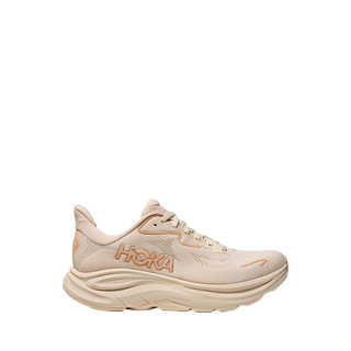 Hoka Clifton 10 Wide Women's Running Shoes - Vanilla / Birch