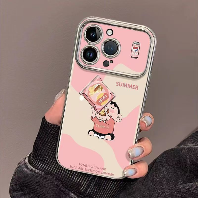 😺ชื่อร้าน🍟เคสไอโฟนลายฉุ่นกับขนมมันฝรั่งiPhone17ProMax17Air16pro15plus14/13/12-CDY6DSC71