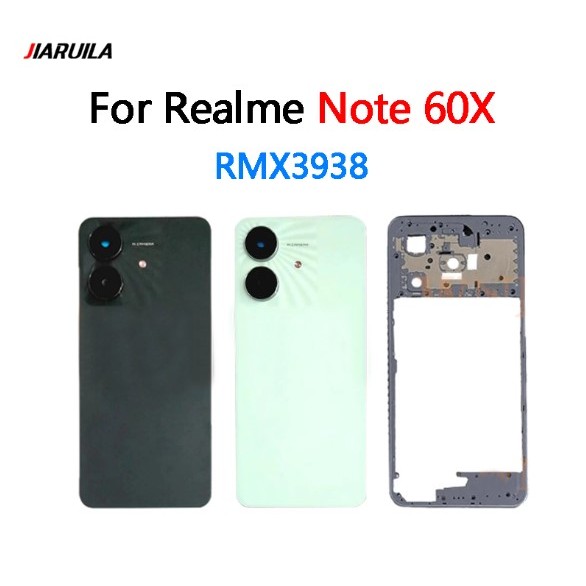 ฝาหลังสําหรับ Realme Note 60X RMX3938 กรอบกลาง