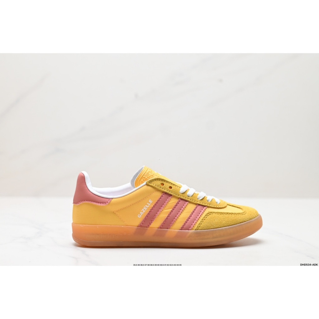 รองเท้าบอร์ดทรงเตี้ยColeman สีเหลืองและชมพู กันลื่นและทนทาน