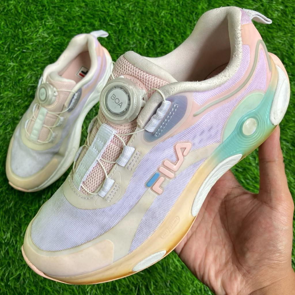 FILA Boa System Pink PT Wmns รองเท้าผ้าใบ ไซส์ 36.5