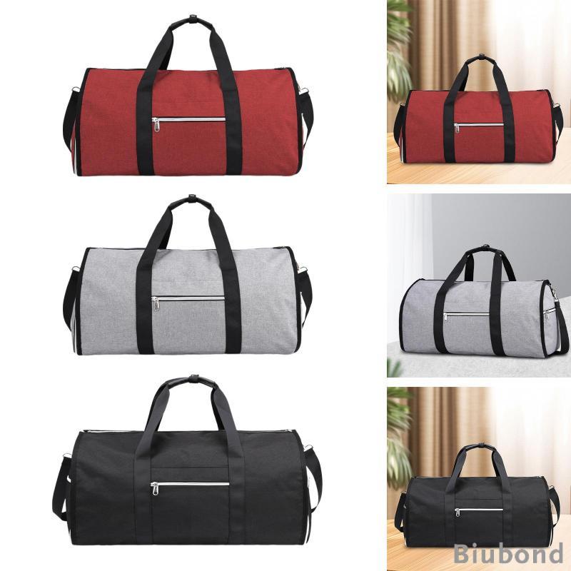 [Biubond] Garment Duffel Bag Weekend Bag Travel Duffel Bag for Outdoor Hiking Holiday
