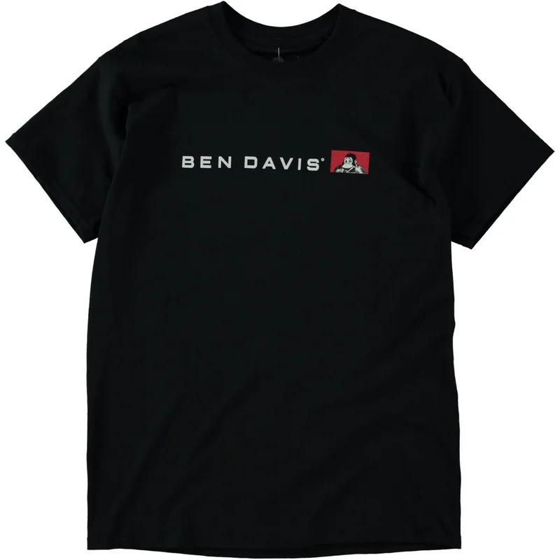(เฉพาะไซส์ S) เสื้อยืด Ben Davis Flat Line Logo สีดำ