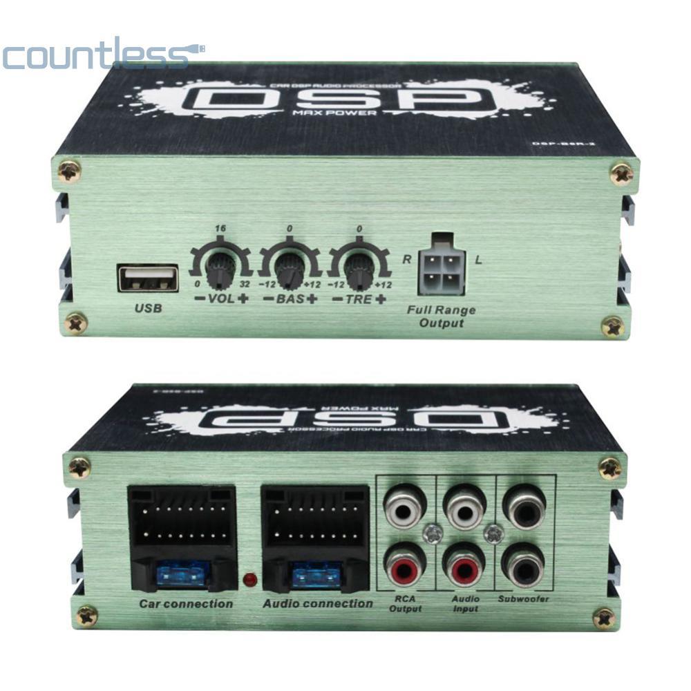 COD DSP Car Power Amplifier รองรับ APP Control DSP รถ Equalizer 6-Channel Output Navigation คุณภาพเสียง Enhancement Effect อุปกรณ์เสริมในรถยนต์