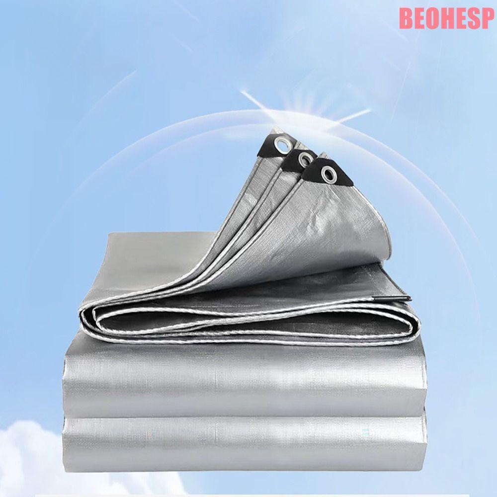 BEOEHESP ผ้าใบกันน้ํา PE, เรือรถบรรทุกหลังคากันสาด Camping เต็นท์ Mat ผ้ากันฝน, Sun Shade 2mX3m กันส