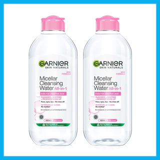 Garnier Micellar Cleansing Water [400ml x 2pcs] การ์นิเย่ ไมเซล่า คลีนซิ่ง.