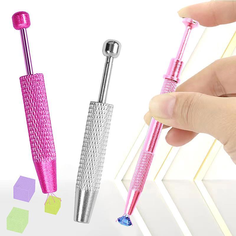 ฟองน้ําเพ้นท์เล็บ ฟองน้ํานุ่ม Gradient Nail Art Stamper เครื่องมือ Fade สีเล็บ Dotting ปากกาภาษาโปลิชคําฟองน้ําเล็บ Gripper เครื่องมือใหม่