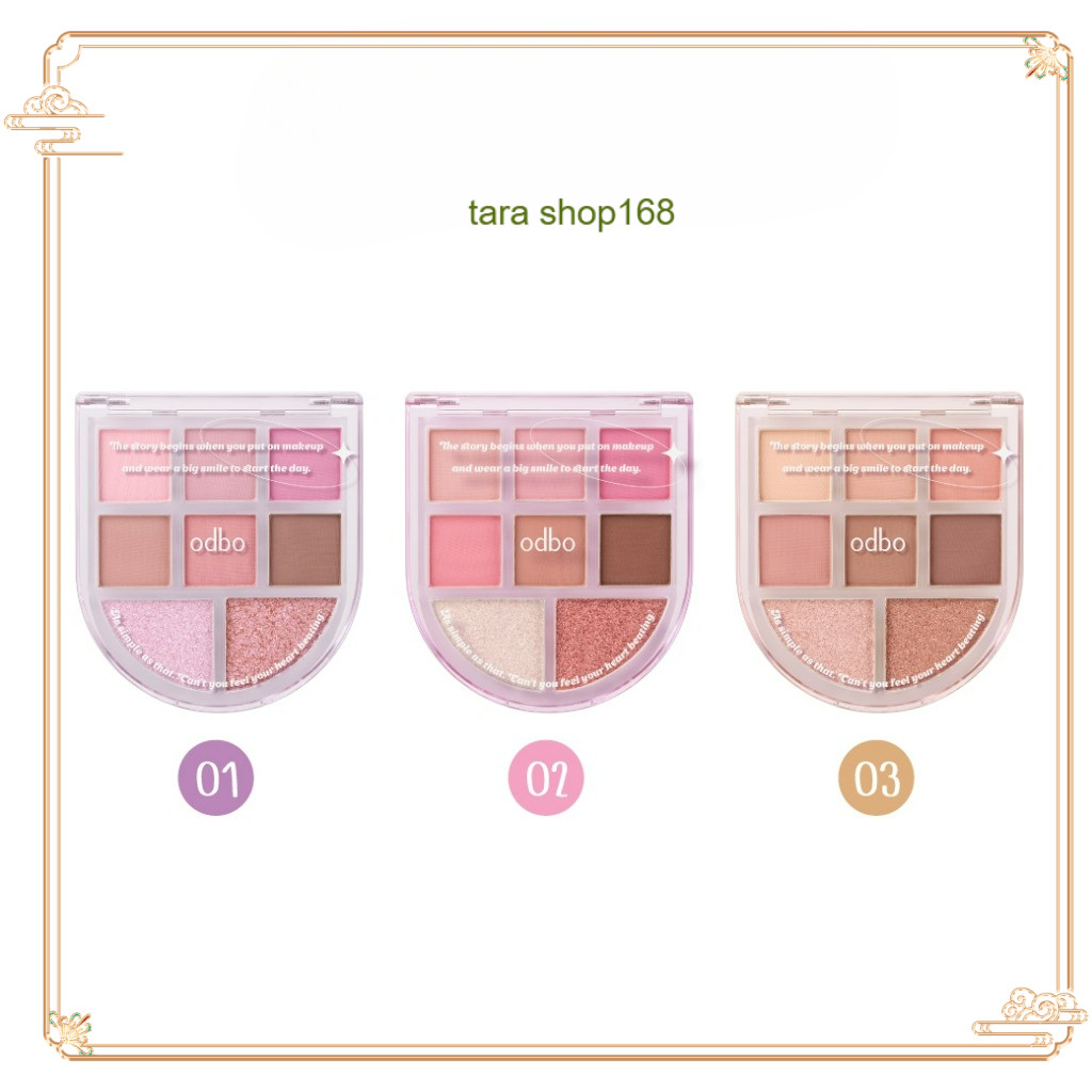 ODBO ROMANCE MOOD EYE PALETTE - OD2023