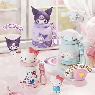 Hello Kitty Sanrio Water Cup Mini Stainless Steel Insulated Cup 250ml ขวดน้ําการ์ตูน
