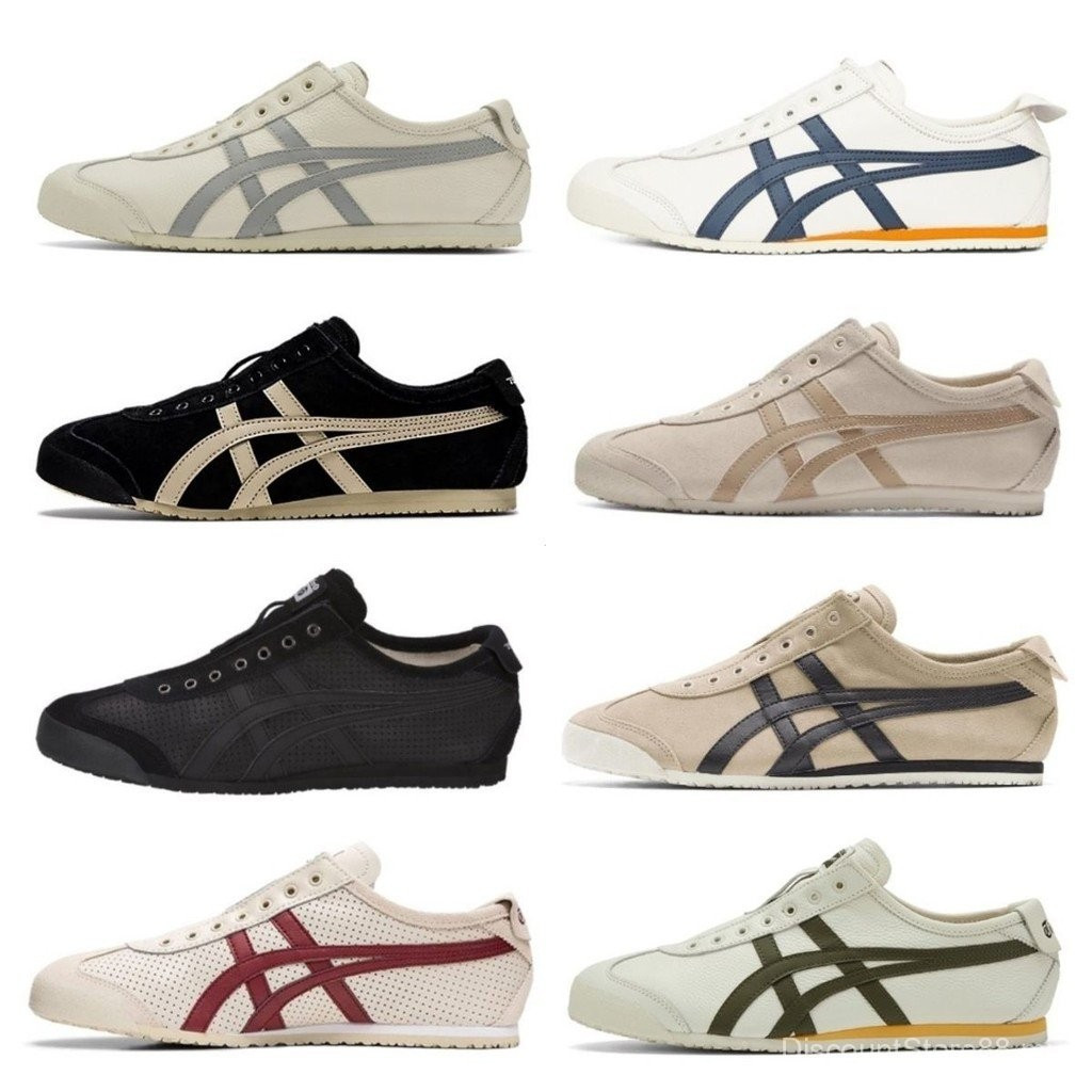 2026-โอนิสึกะ เม็กซิโก 66รองเท้ากีฬาลําลองผู้ชายผ้าใบผู้หญิง皮休闲鞋一 脚面 5ZTQ fwx